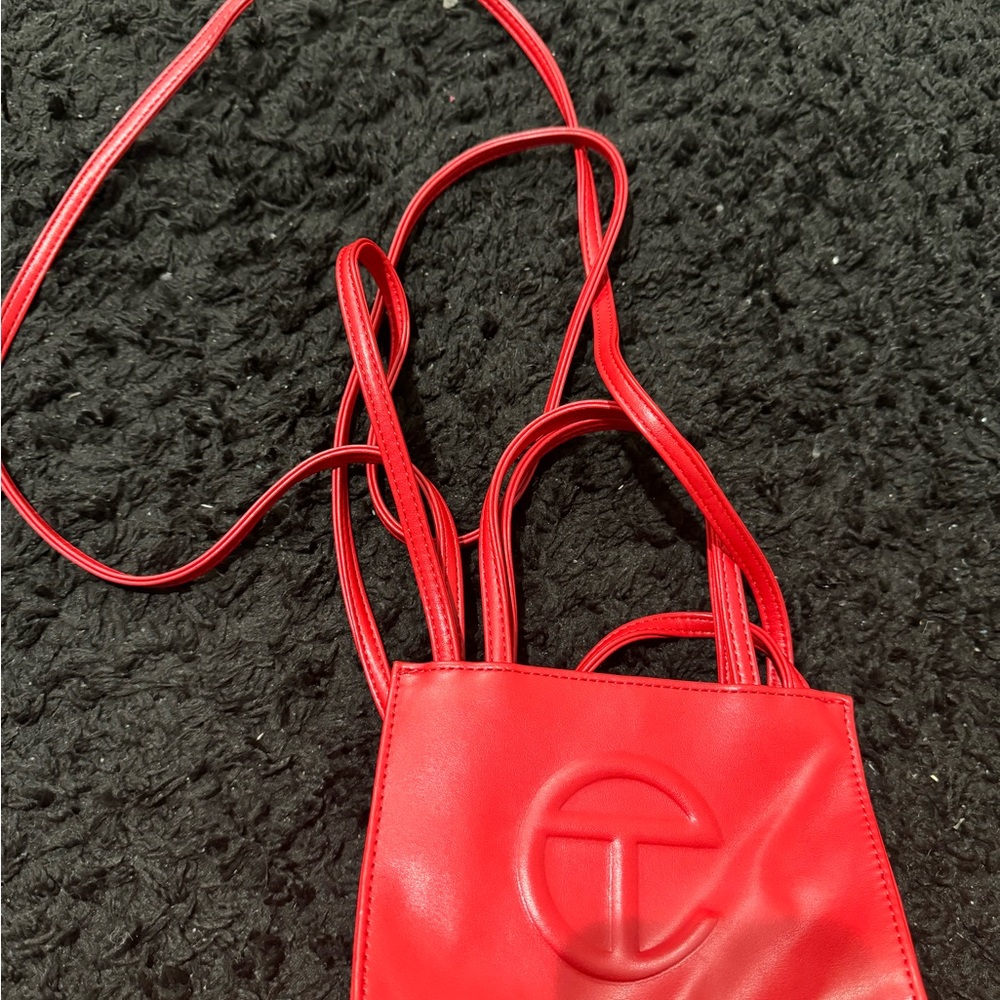 Telfar Red Mini Bag